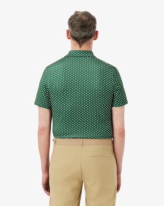 Regular Fit Printed Golf Polo