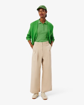 Women's Slim Fit L.12.D Ribbed Cotton Polo