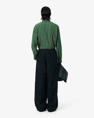 Runway Wide Fit Tailored Wool Pants
