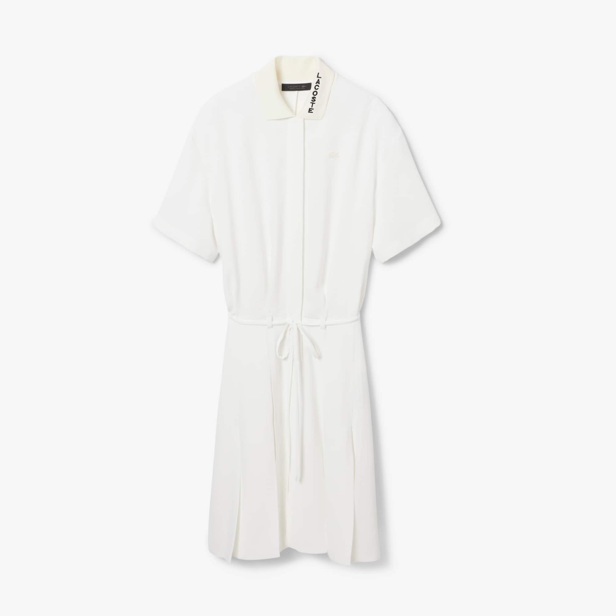 lacoste runway long pleated dress Women's Runway Ribbed Pleated Dress - Dresses - New In 2026
