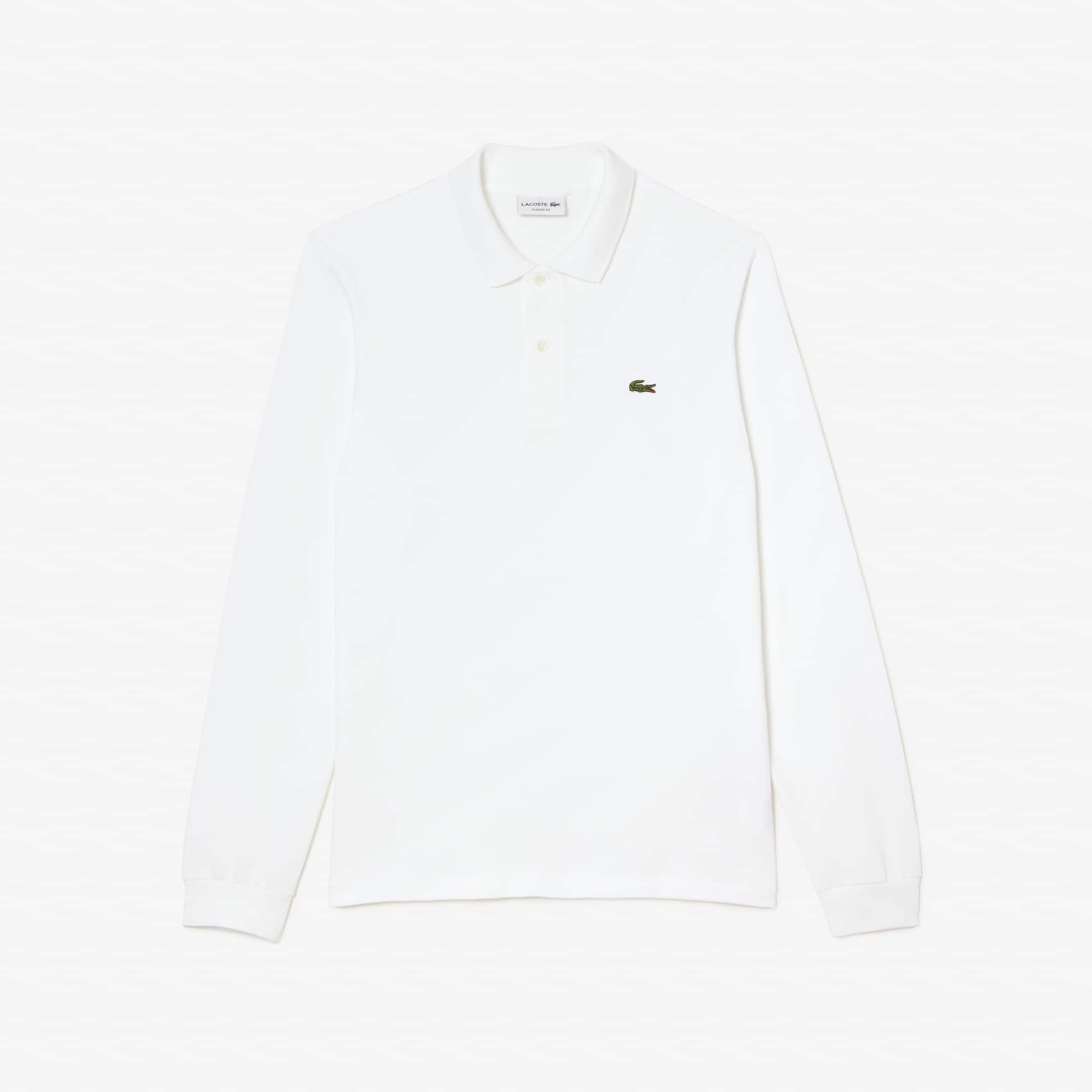 70's ~ Made In France Lacoste Long Sleeve Polo Shirt / Size