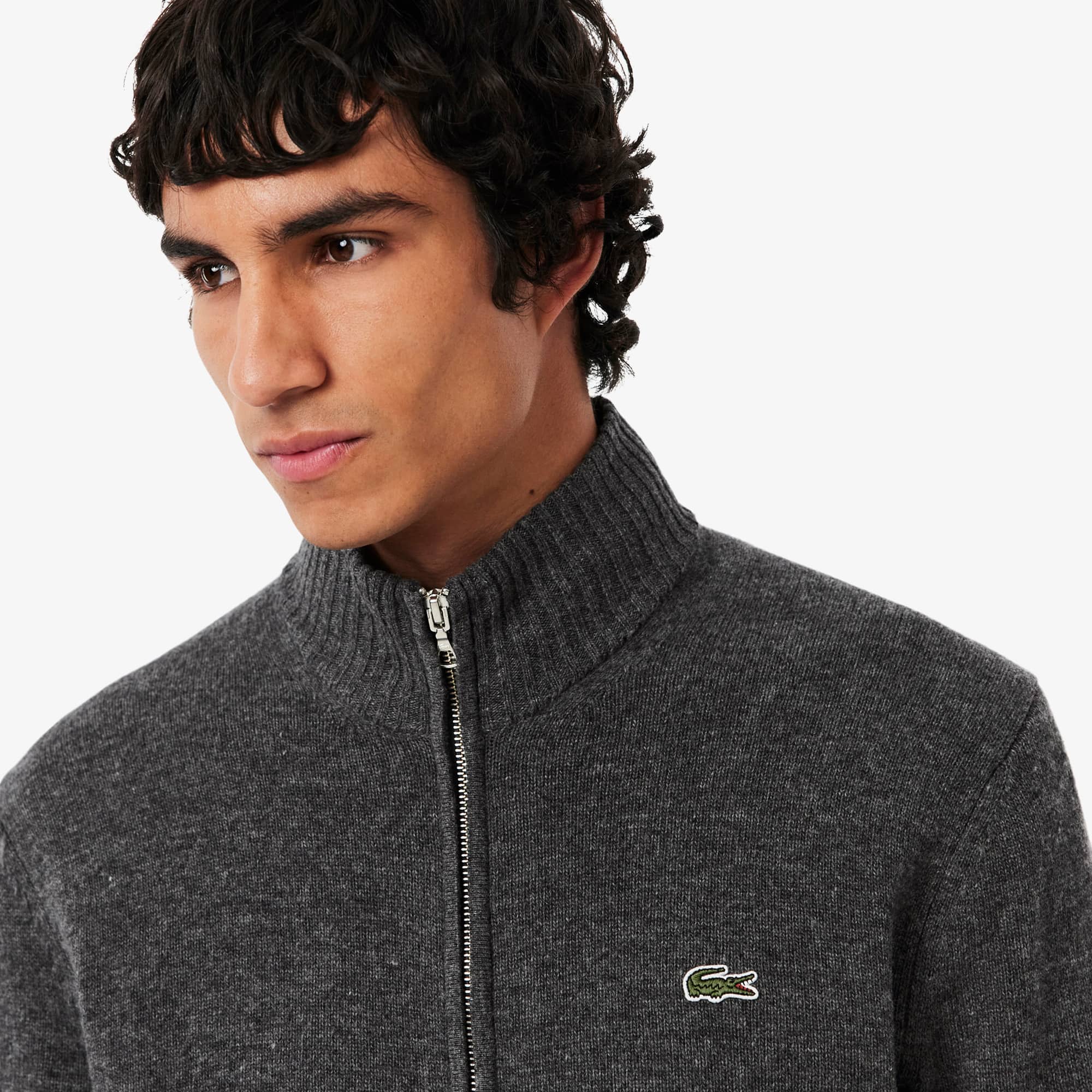 Men's Wool Zip-Up Sweater - Sweaters & Sweatshirts - New In 2026