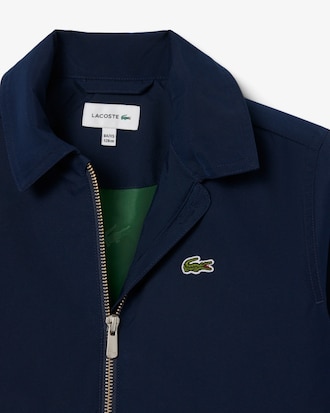 Boys' Water-Repellent Twill Harrington Jacket