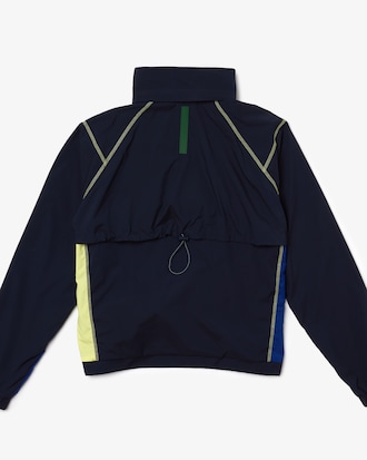 Women&rsquo;s Colorblock Accents Pullover Windbreaker