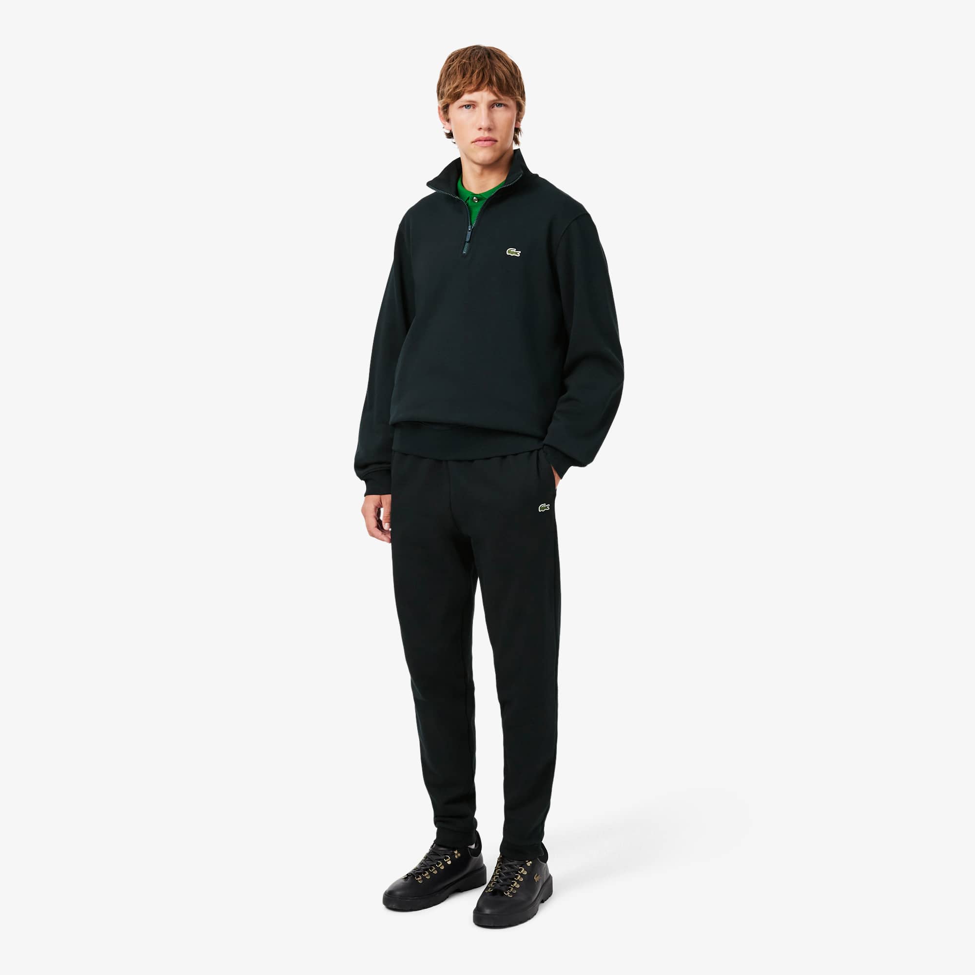 Lacoste | Men's Tapered Leg Sweatpants, Dark Varech, Size Medium