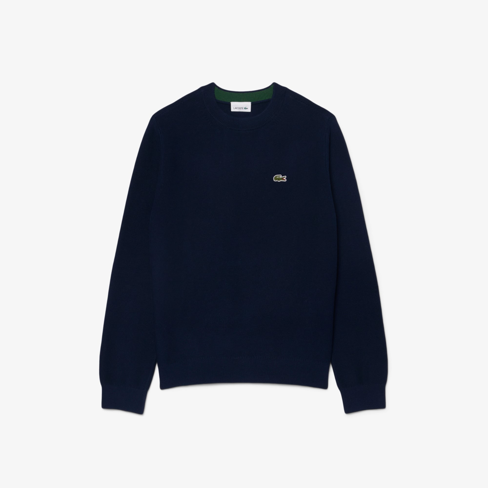 Lacoste Unisex Cotton Crew Neck Sweater - 16 Years
