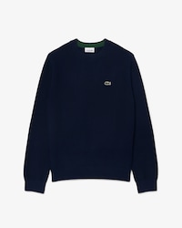 Pull mixte col rond coton
