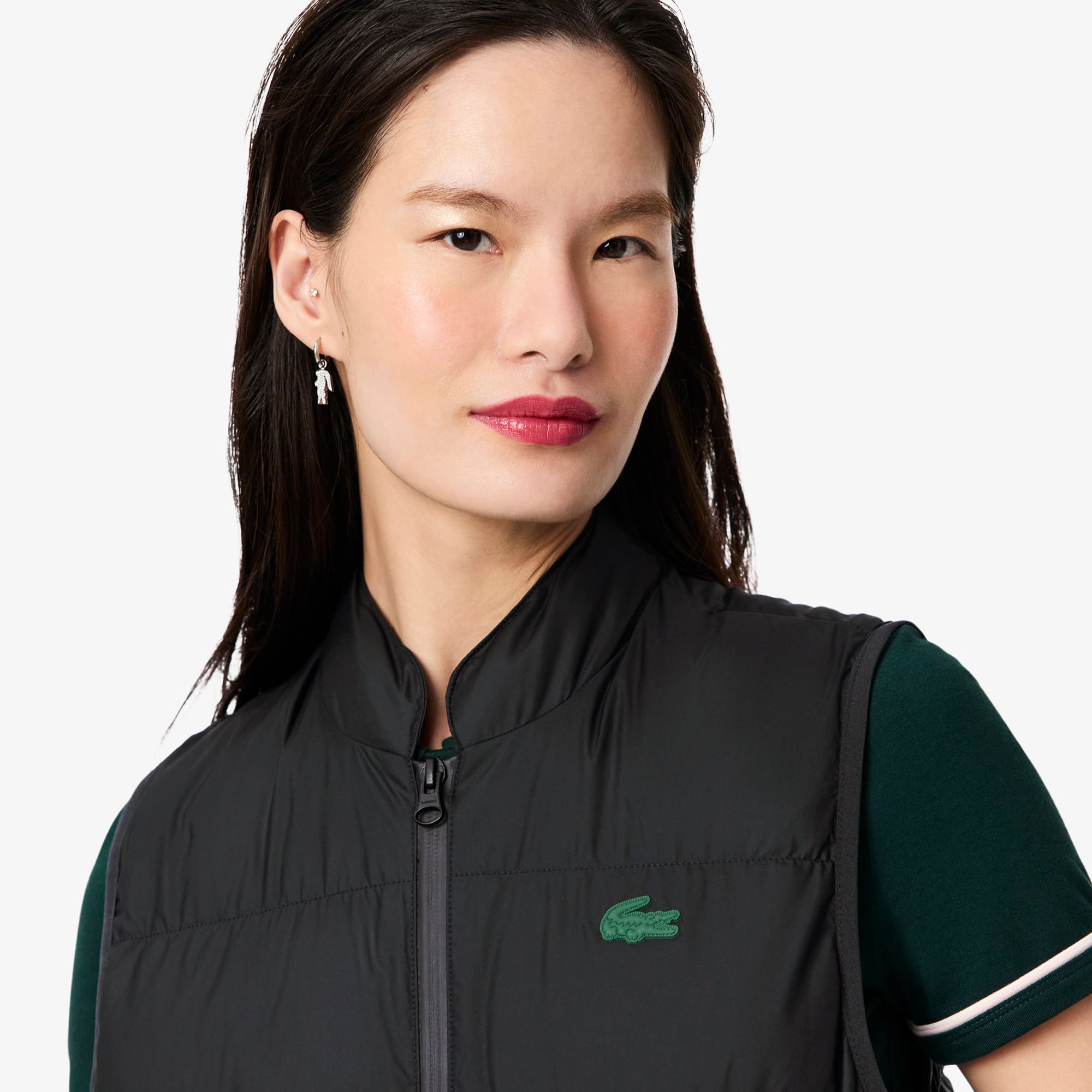 Women's Quilted Down Vest - undefined - New In 2026 | Lacoste