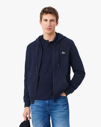 Men's Classic Fit Zip-Up Fleece Sweatshirt