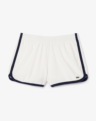 Women's Cotton Terry Contrast Accent Shorts