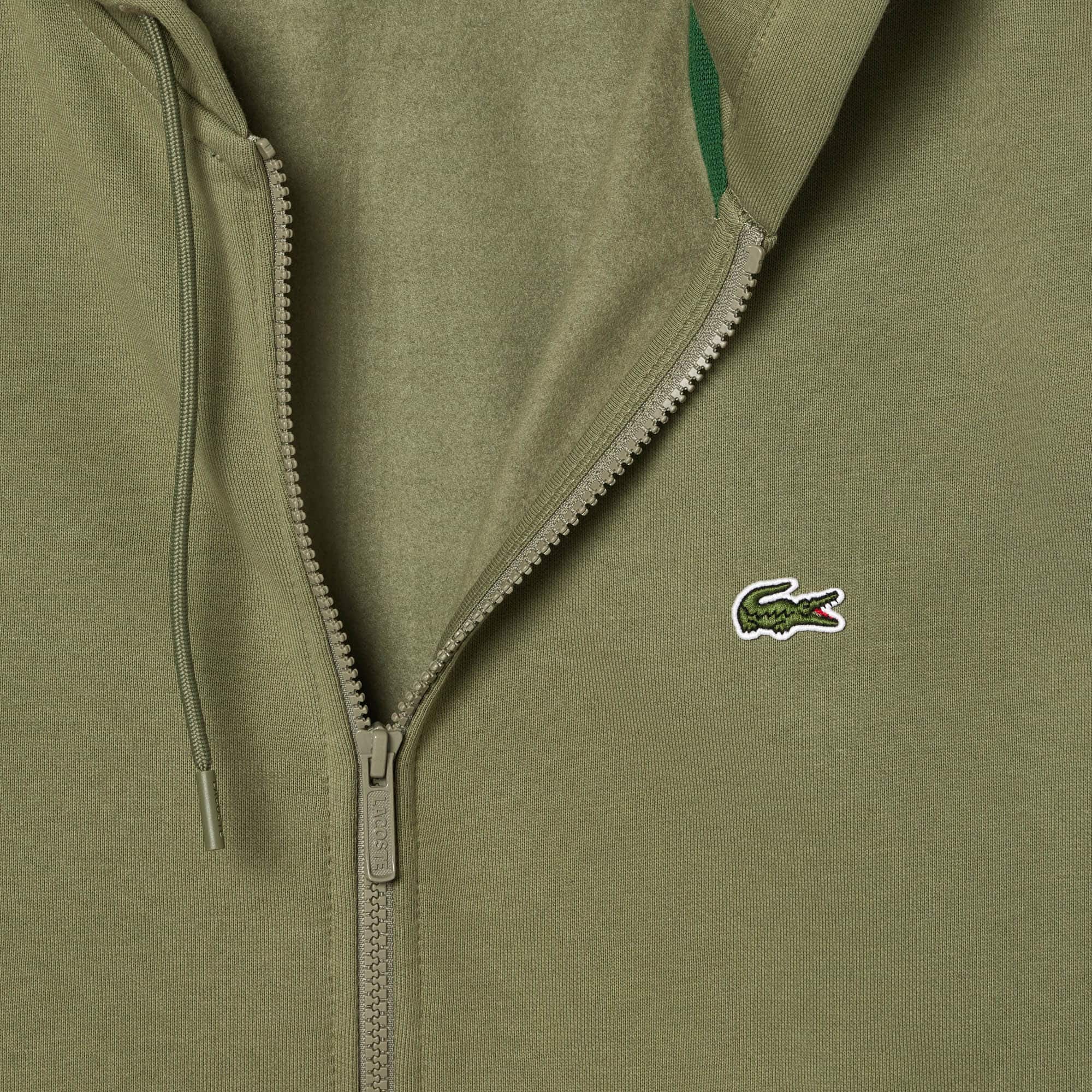 Men's Logo Stripe Zip-Up Hoodie - Sweaters & Sweatshirts
