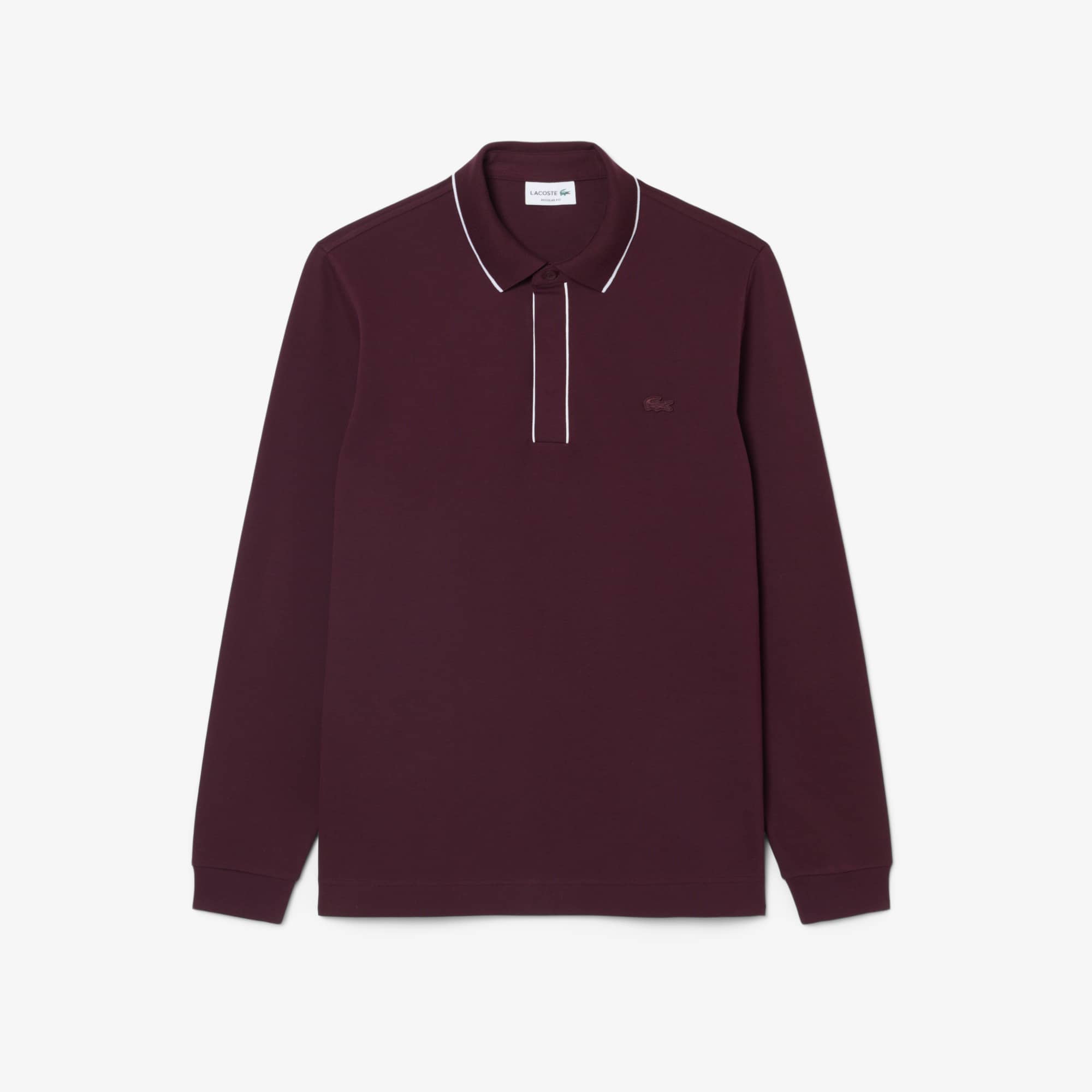 Regular Fit Long Sleeved Paris Polo Shirt