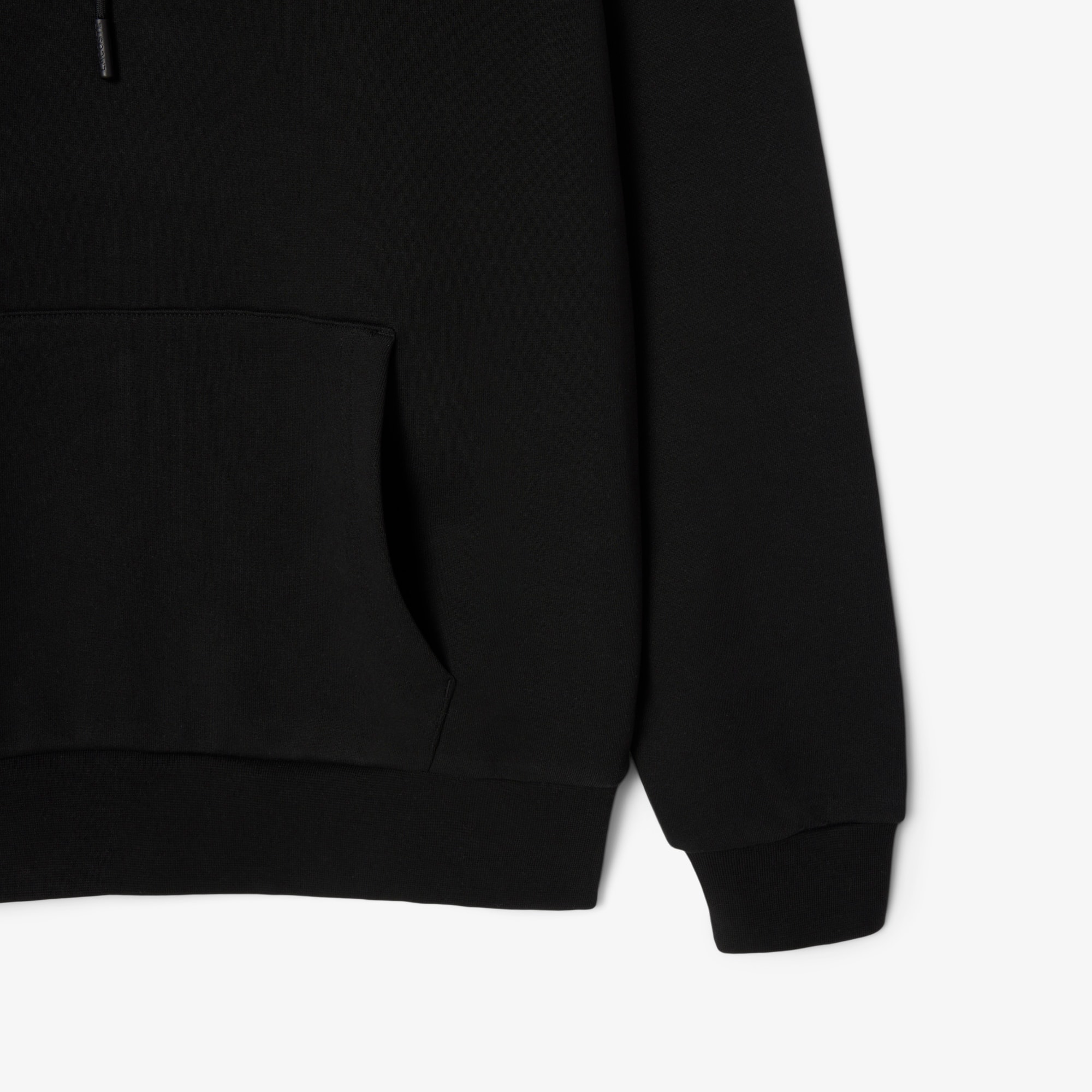 パーカー・フーディ LACOSTE Men Hoodies SH9839 31 Black Men's Cotton Fleece Hoodie - Sweaters & Sweatshirts - New In