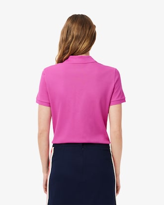 Women's Regular Fit Supple Petit Piqu&eacute; Polo