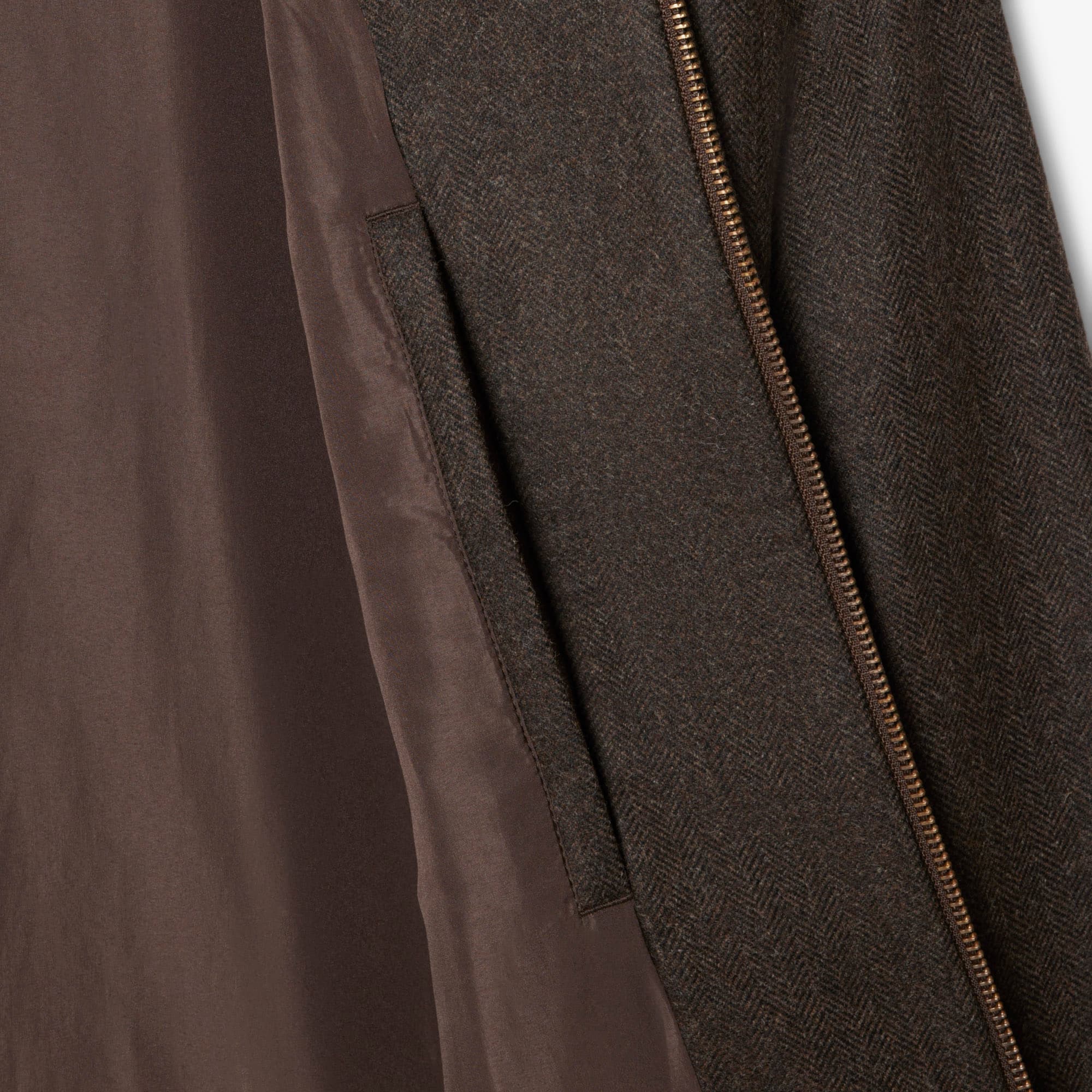 Men's Wool Harrington Jacket
