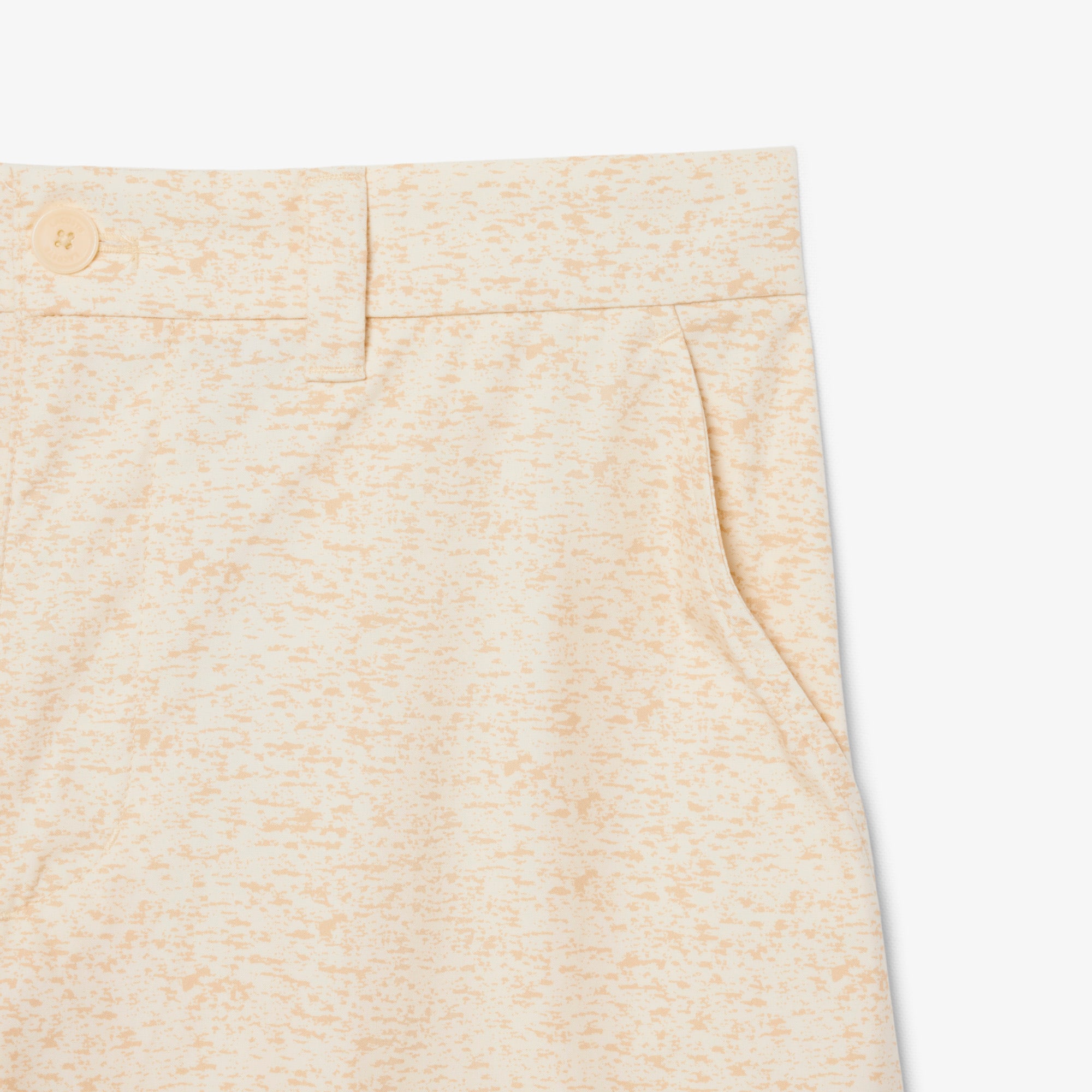 Straight Fit Printed Bermuda Cargo Shorts