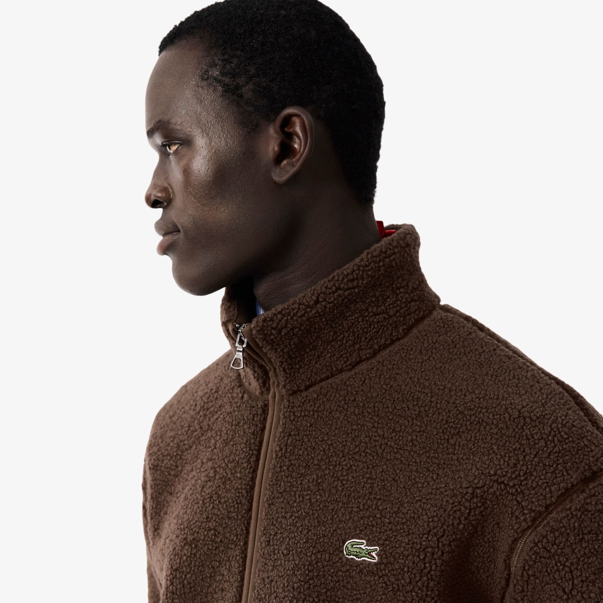 High Neck Sherpa Jacket