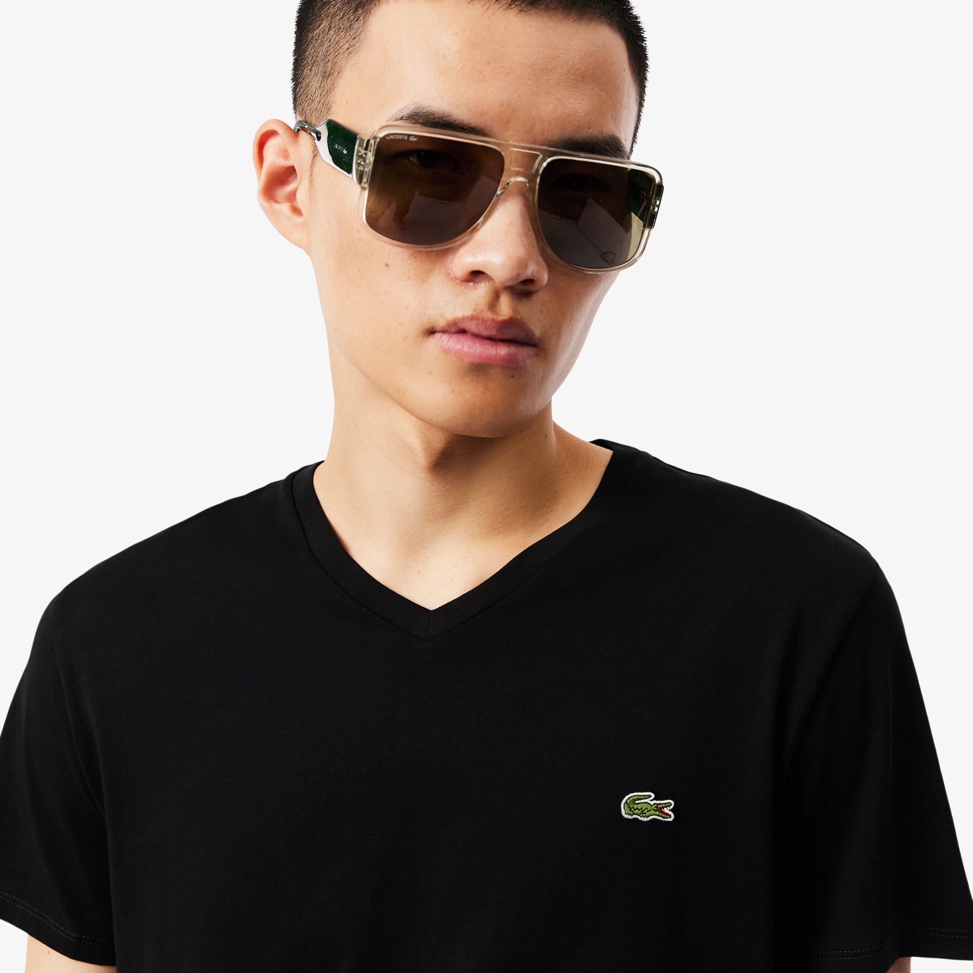 Men's Lightweight Pima Cotton V-Neck T-Shirt