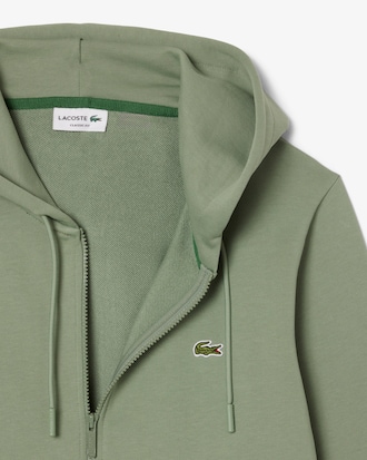 Men's Classic Fit Zip-Up Fleece Sweatshirt