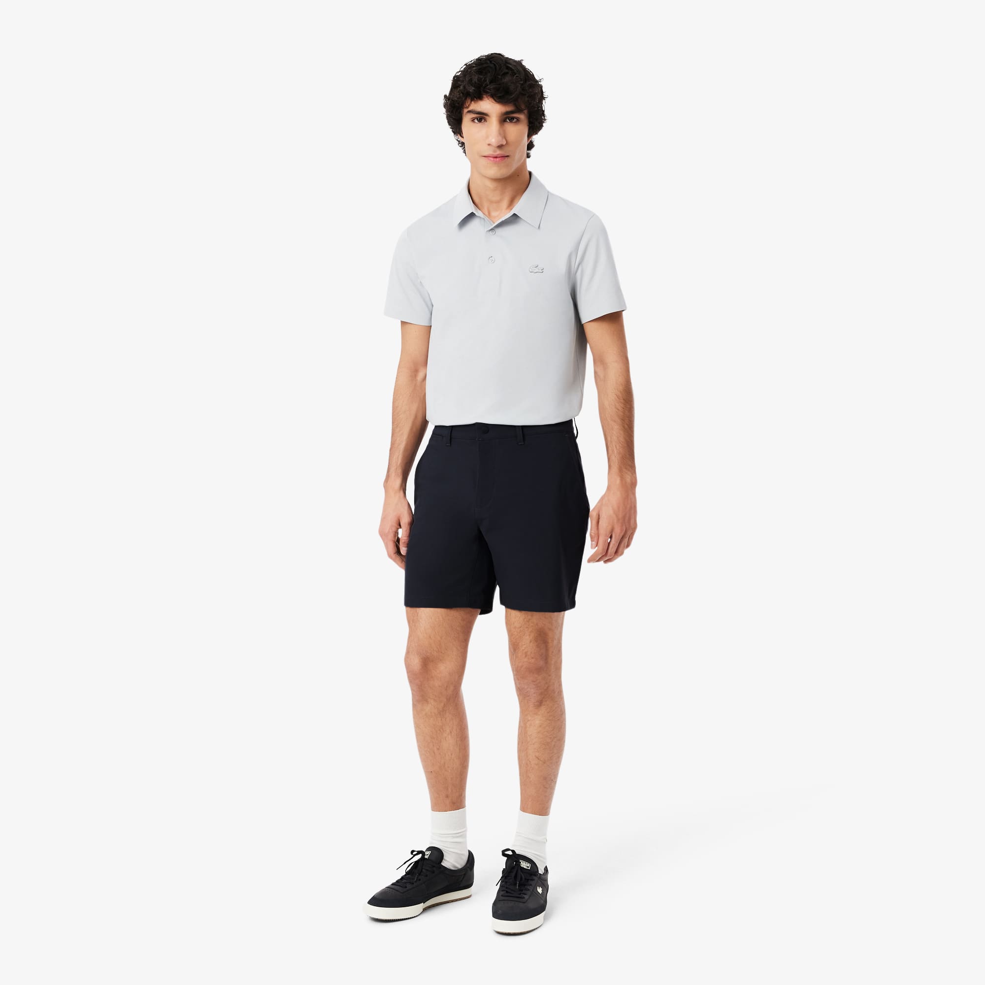 Lacoste Regular Fit Stretch Cotton Chino Bermuda Shorts