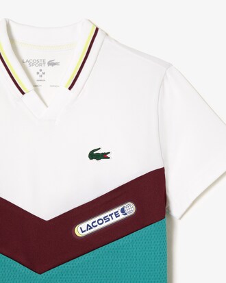 Kids' Lacoste Tennis x Daniil Medvedev Jersey Polo