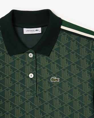 Women's Slim Fit Monogram Polo