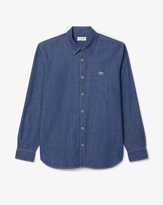 Men's Regular Fit Lightweight Denim Shirt