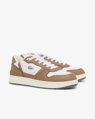 Men's T-Clip Set Leather Sneakers