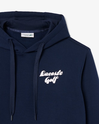 Men's Printed Fleece Golf Hoodie