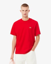 T-shirt classic fit en jersey de coton 