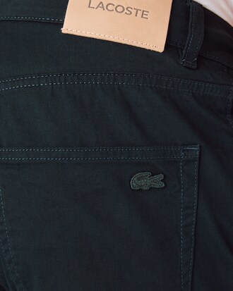 Pantalones slim fit con 5 bolsillos en algod&oacute;n stretch para hombre