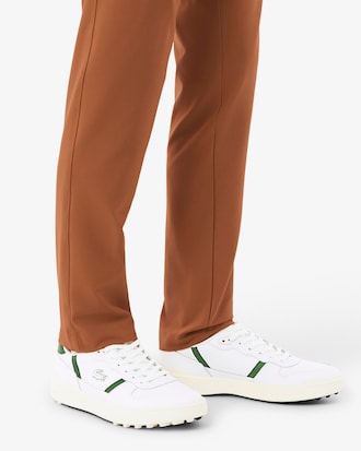 Zapatos De Golf De Piel Con Clip En T Para Hombre