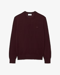 Cashmere Blend Crew Neck Sweater