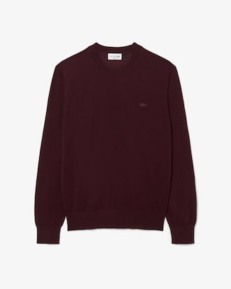 Cashmere Blend Crew Neck Sweater