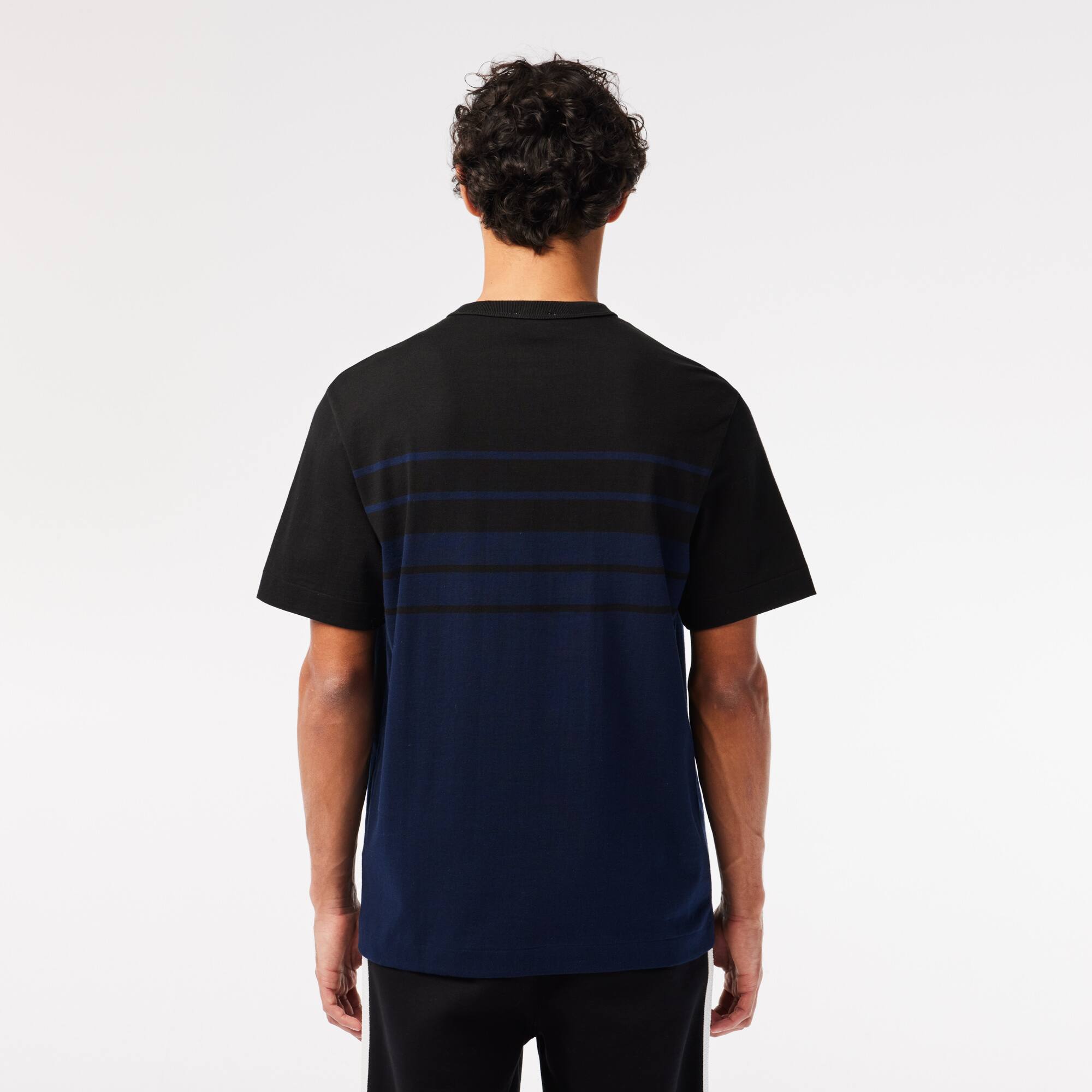 Men's Made In France Striped Heavy Cotton T-Shirt - T-shirts