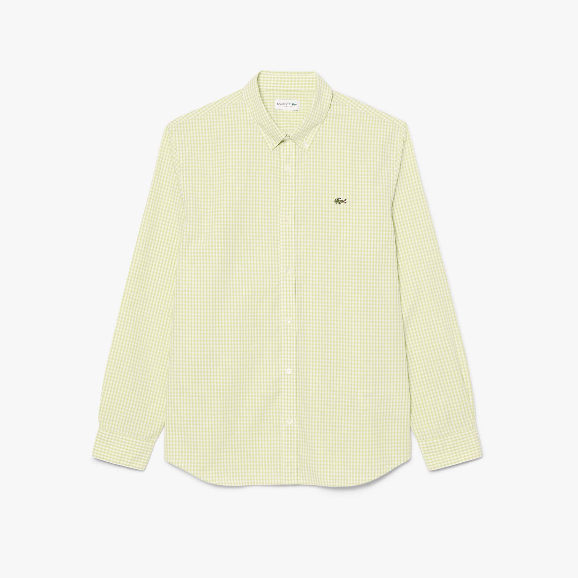 Regular Fit Plaid Poplin Shirt