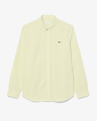 Regular Fit Plaid Poplin Shirt