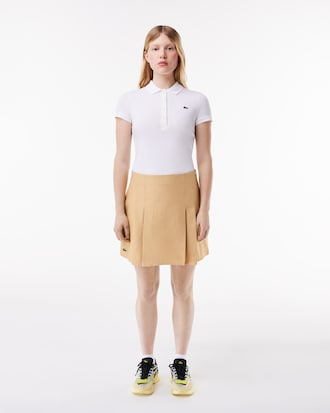 Women's Pleated Cotton Skirt