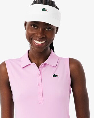 Polo De Golf El&aacute;stico Con Protecci&oacute;n Uv Y Corte Entallado Para Mujer