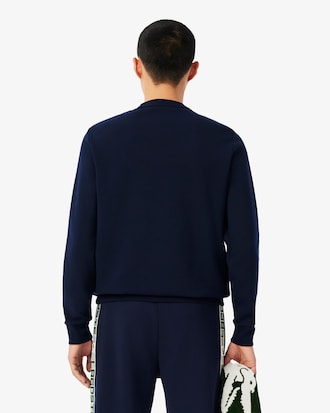 Men's Branded Stripe Tennis Sweatshirt