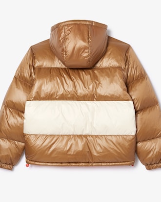 Men's Reversible Colorblock Accent Down Jacket