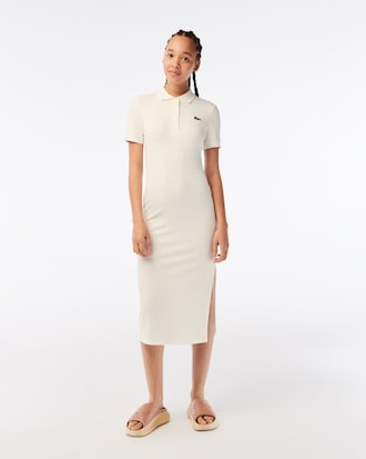 Women's Long Slim Fit Polo Dress 
