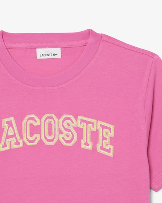 Embroidered Cotton T-Shirt