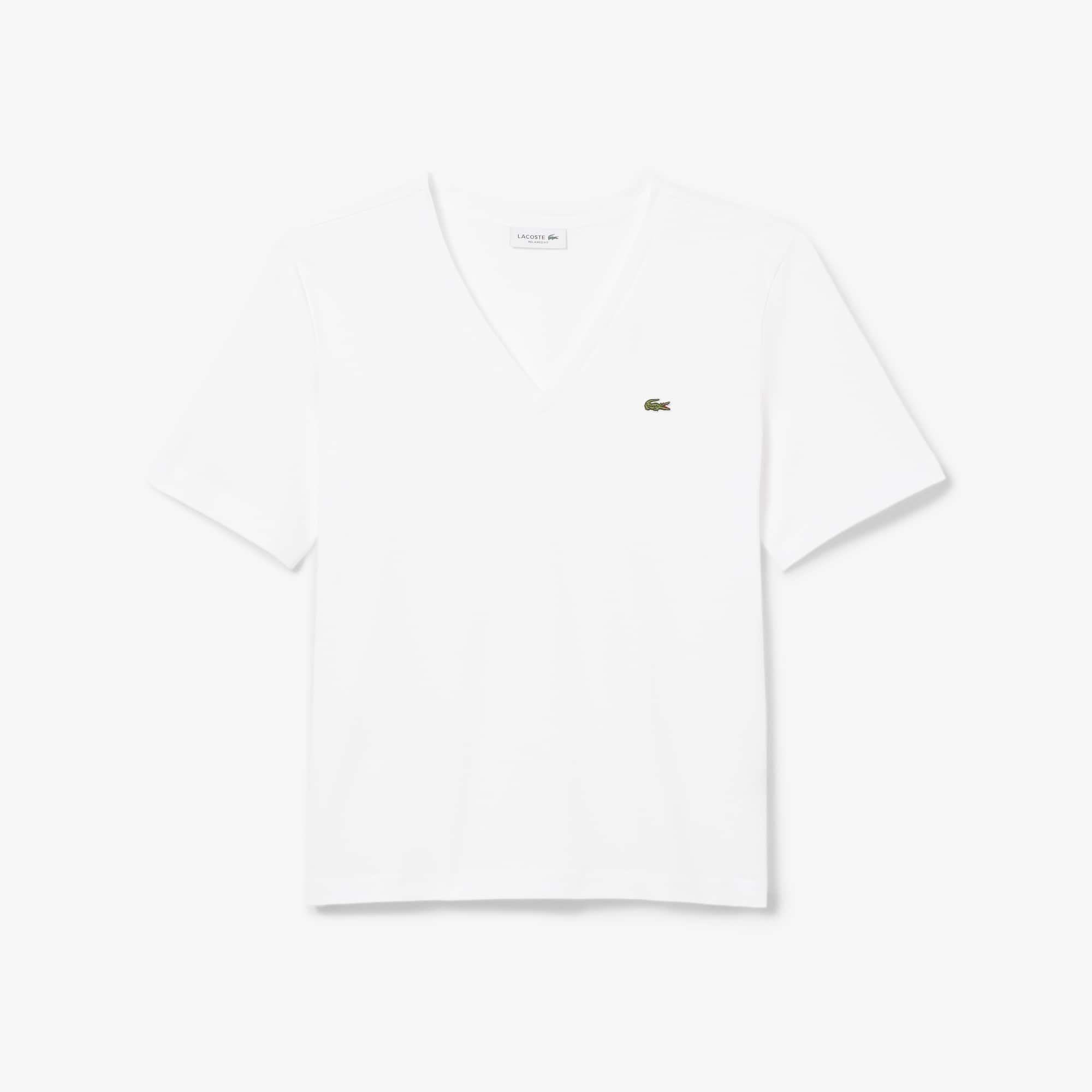 Women's Relaxed Fit Soft Cotton V-Neck T-Shirt - T-Shirts