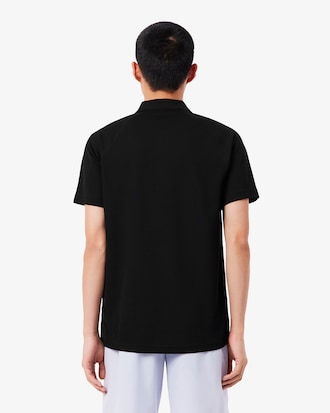 Polo homme Lacoste Sport en tissu r&eacute;sistant et respirant