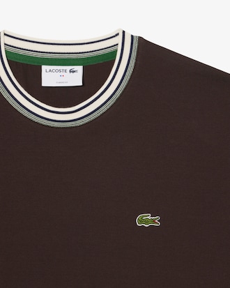 Men's Made In France Stripe Neck T-Shirt