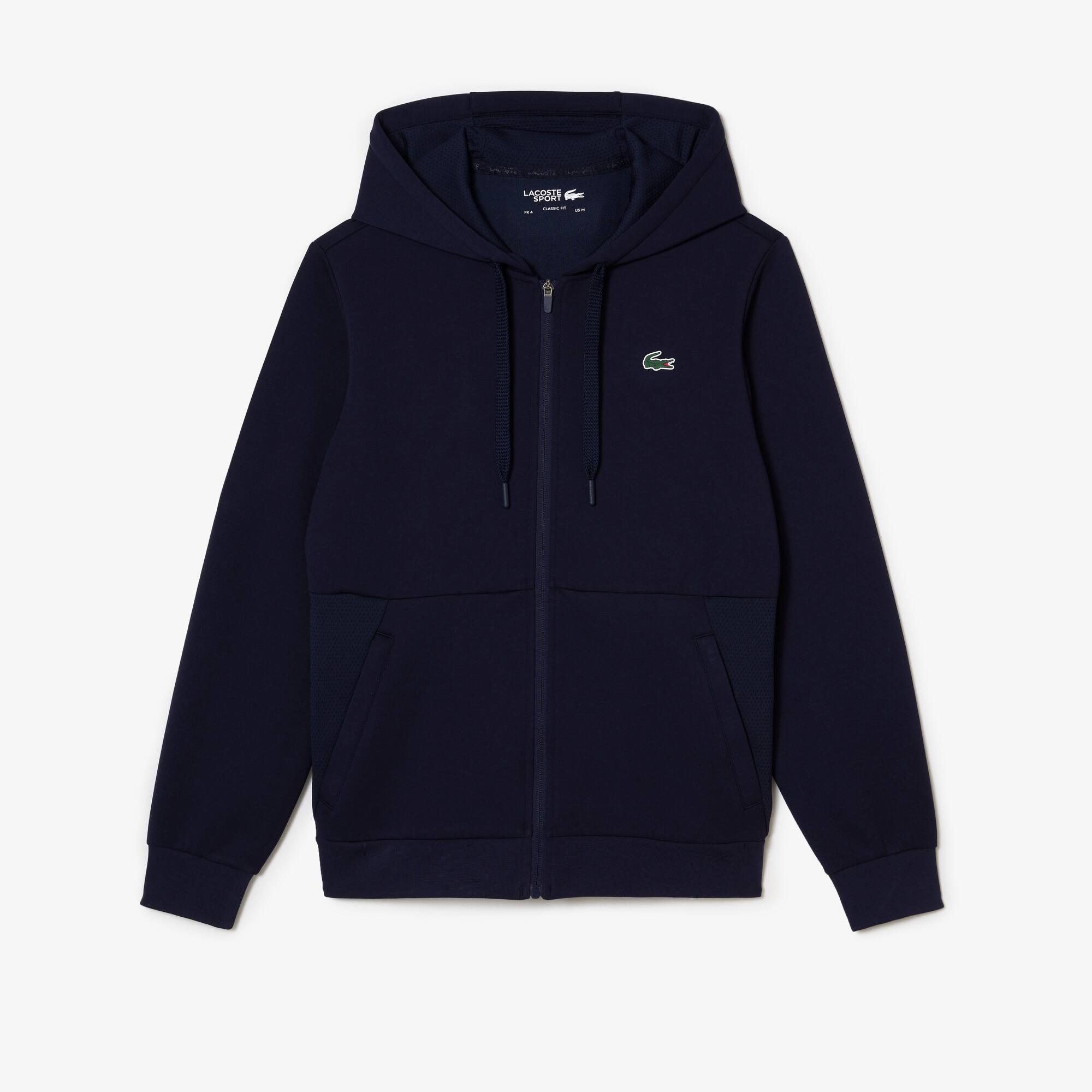 Men's SPORT Mesh Panels Hoodie - Men's Sweaters u0026 Sweatshirts - New In 2023  | Lacoste