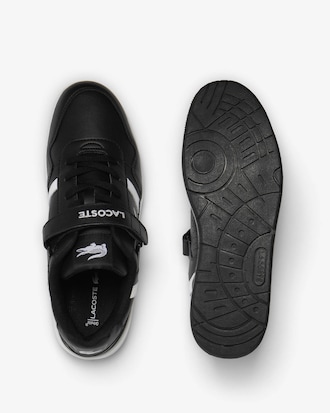 Men's T-Clip Velcro Leather Sneakers