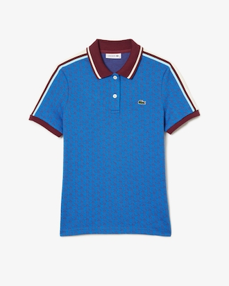 Women's Slim Fit Monogram Polo