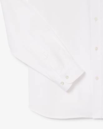 Chemise regular fit en coton premium uni